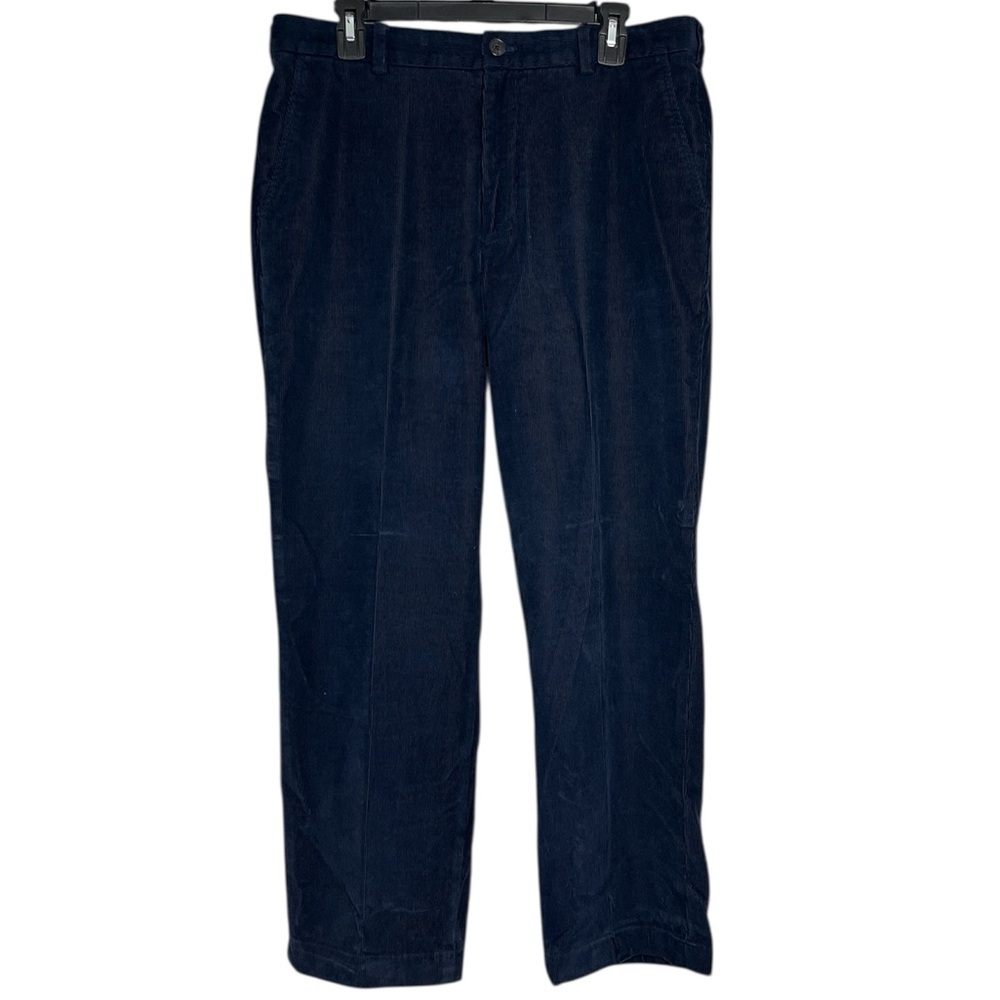 Brooks Brothers Clark Navy Blue Corduroy Pants‎ 35 / 30